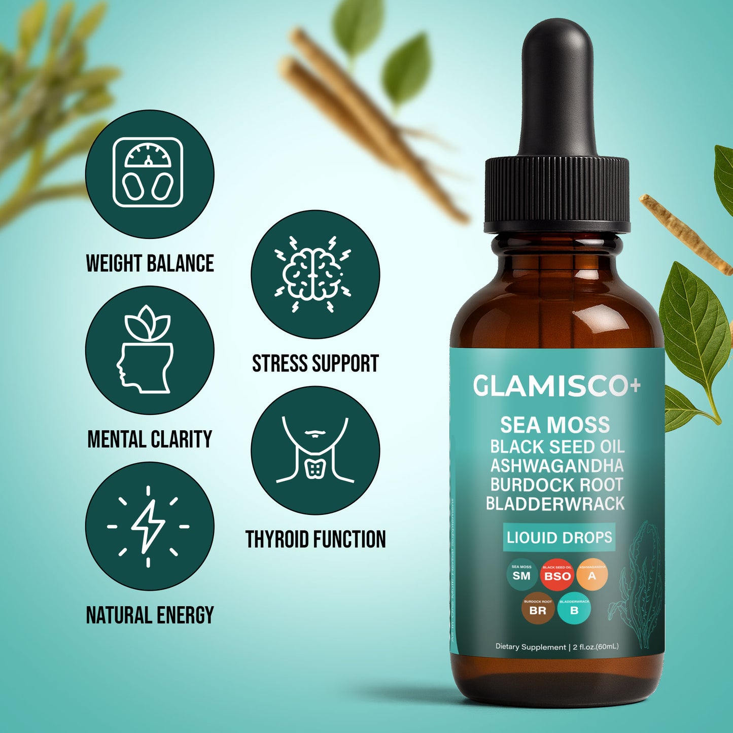 Irish Seamoss Thyroid Syndrome Regulator